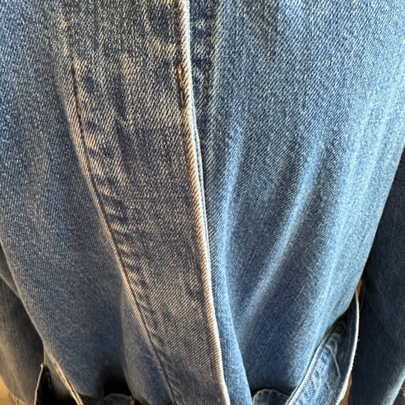 Denim Trench Coat - Picture 6 of 8